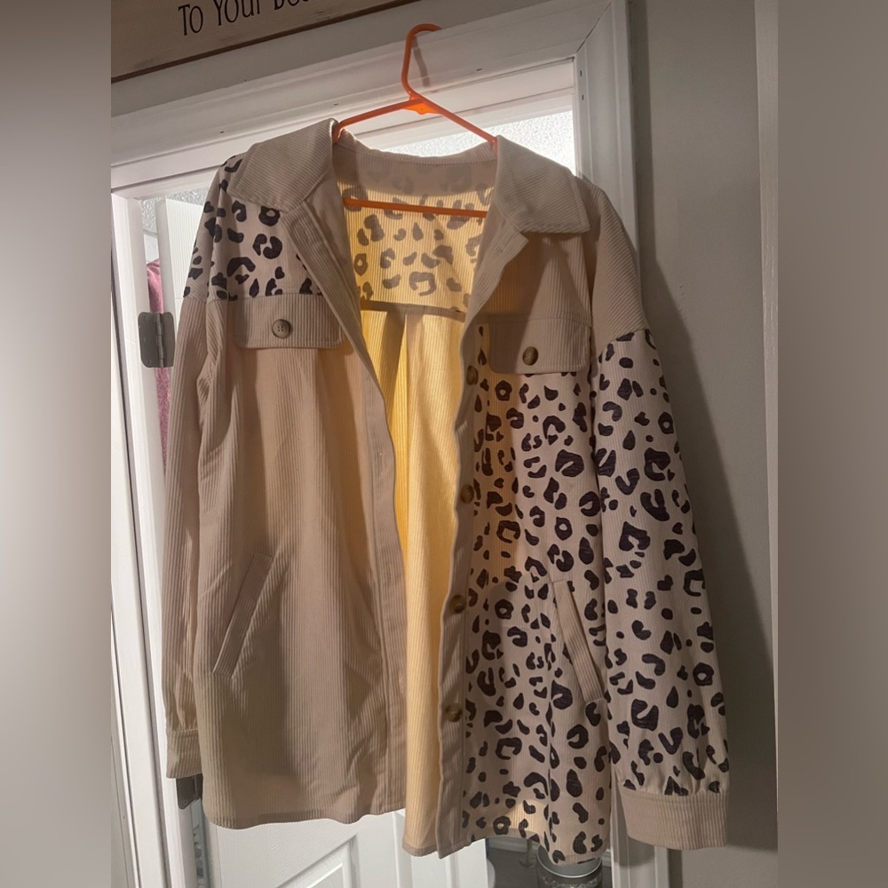 Cheetah Print Shacket